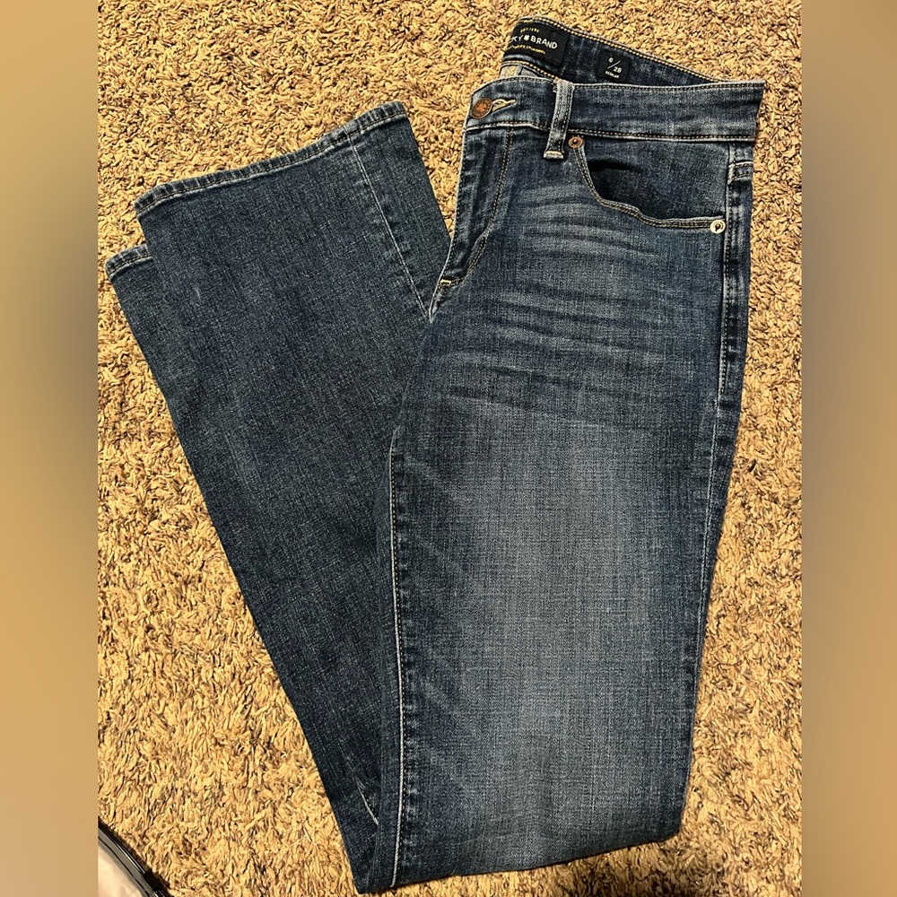 Lucky Brand Women's Boot Cut Jeans - Dark Blue, Size 6/28 regular